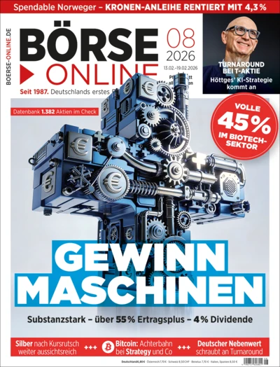 Die aktuelle Ausgabe von Börse Online: BÖRSE ONLINE 08/26