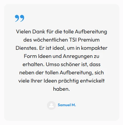 TSI Rezension
