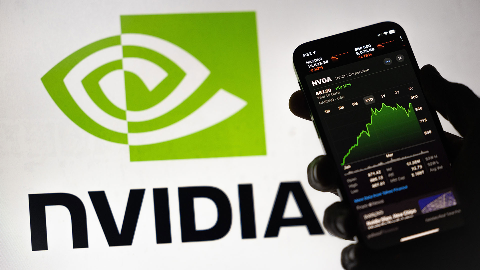 Keine Rallye mehr bei Nvidia&#8209;Aktie? Warum ausgerechnet ChatGPT daran schuld sein könnte (Foto: Tigarto/Shutterstock)