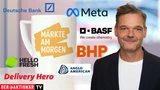 DAX: Märkte am Morgen: DAX startet mit leichten Verlusten; Meta, Tesla, BASF, Deutsche Bank, BHP Group, Delivery Hero, Hellofresh im Fokus