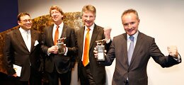 Goldener Bulle &#8209; Die Preisträger 2014 (Foto: Börsenmedien AG)