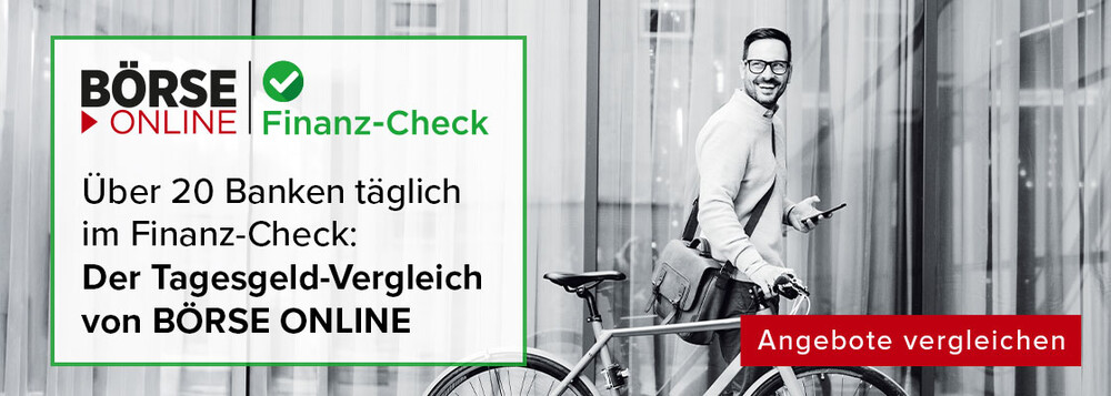 BÖRSE ONLINE Tagesgeld-Vergleich 
