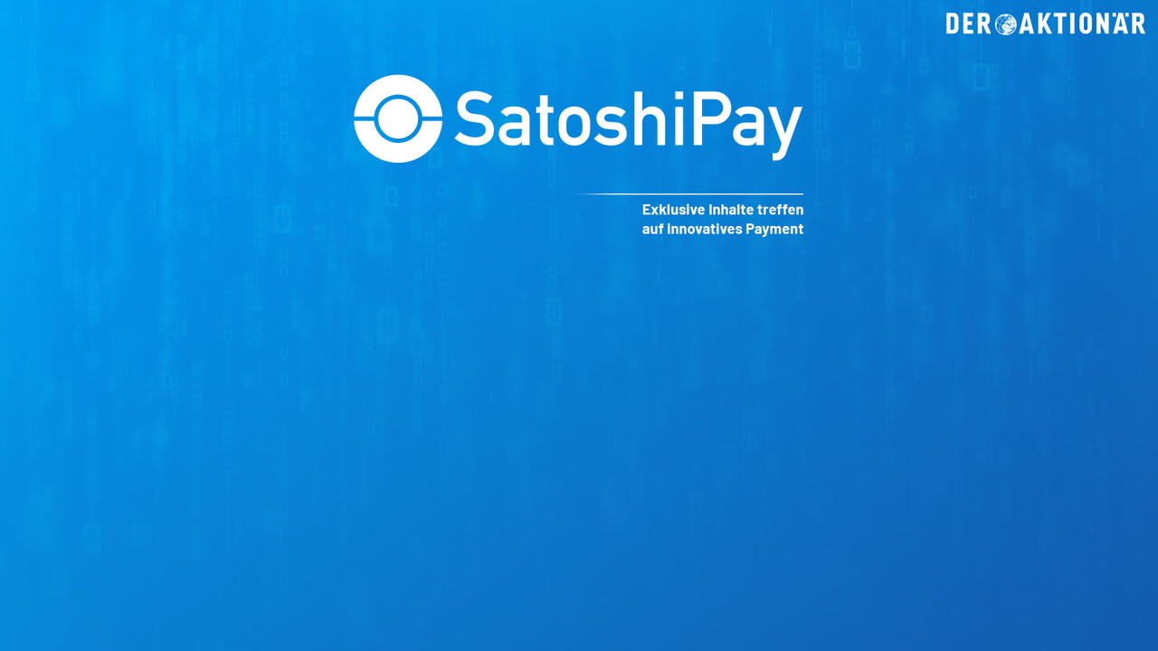 Innovatives Payment bei DER AKTIONÄR - powered by SatoshiPay