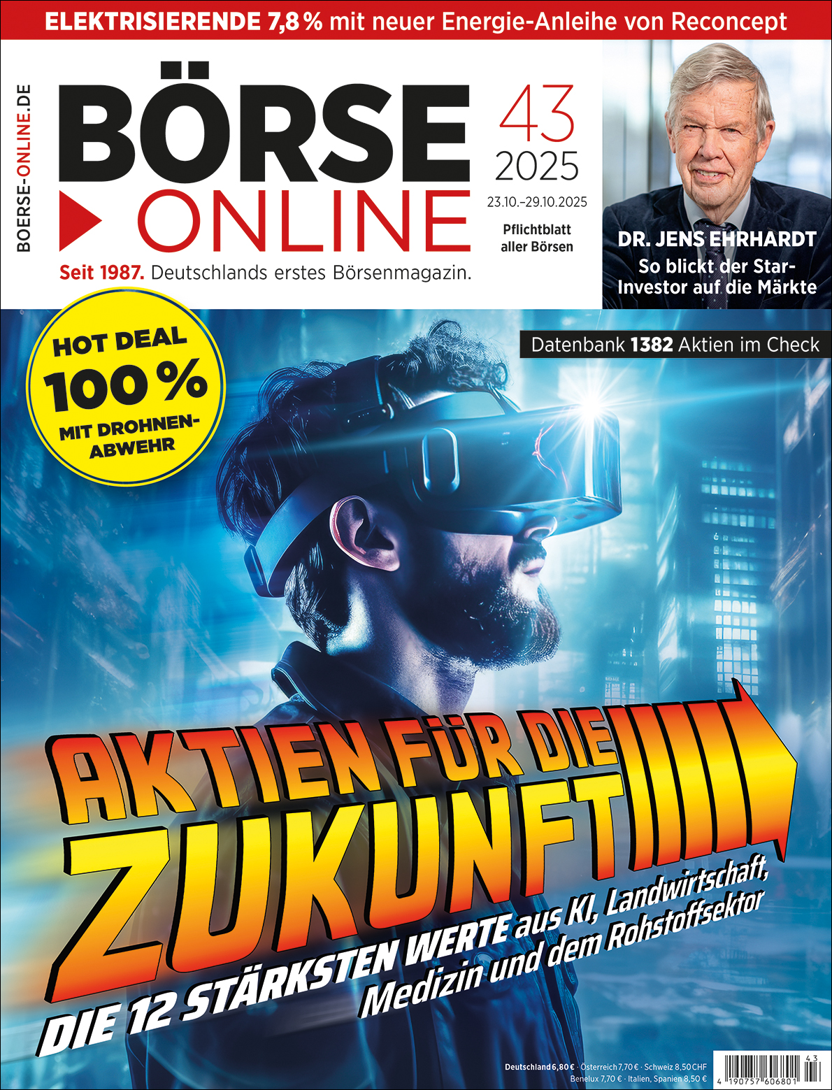 “BÖRSE ONLINE 43/25” jetzt kaufen!