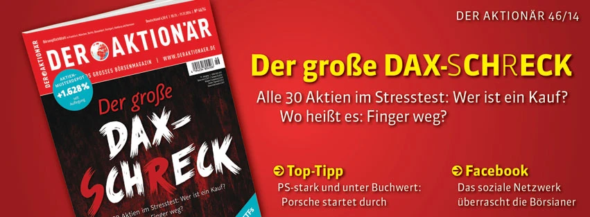 Der große DAX-Check – alle 30 Aktien im Stresstest. Wer ist ein Kauf? Wo heißt es Finger weg? +++ 5 Gründe, warum der DAX wieder über 10.000 Punkte steigt