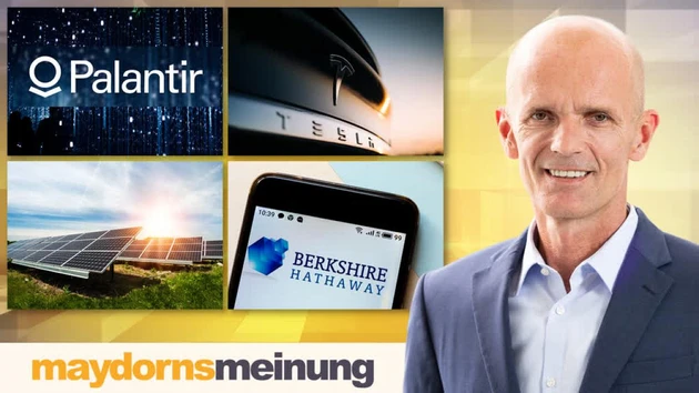 maydornsmeinung: Berkshire Hathaway, Apple, Palantir, Tesla, BYD, Lithium, JinkoSolar, TUI