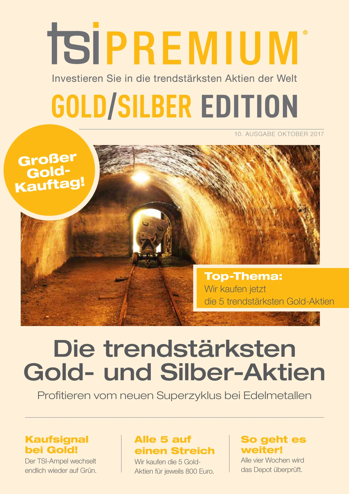 Gold: Der perfekte Einstiegszeitpunkt ist jetzt