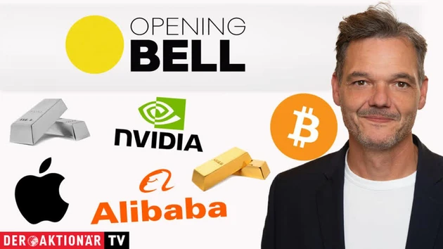 Opening Bell: Bitcoin, Gold, Silber, Pan American Silver, Apple, Nvidia, Alibaba