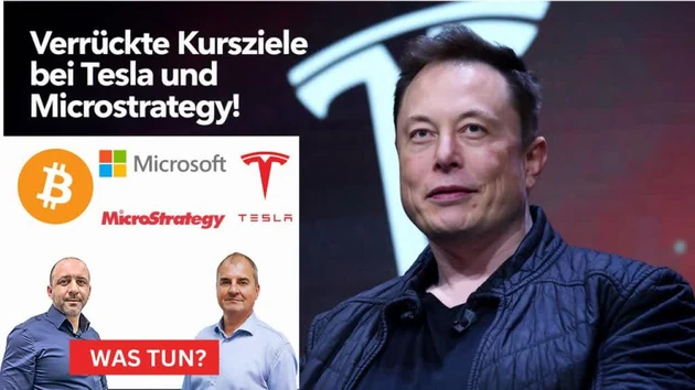 Wenn das passiert, explodieren Tesla, MicroStrategy, Microsoft und Bitcoin!