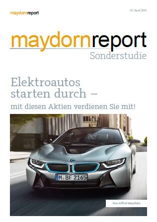 Elektroautos starten durch: Neues E-Mobility-Depot im maydornreport – verdienen Sie mit!