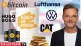 DAX: Märkte am Morgen: DAX auf Erholungskurs; Öl, Bitcoin, Gold, Caterpillar, LVMH, Volkswagen, Hugo Boss, Dt. Lufthansa, Tui im Fokus