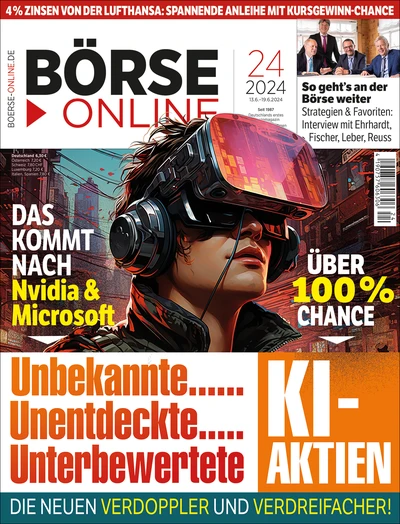 Die aktuelle Ausgabe von Börse Online: BÖRSE ONLINE 24/24