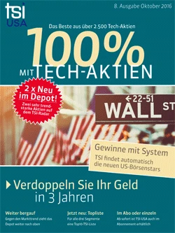 TSI-USA-Depot weiter auf Kurs Kapitalverdopplung: Jetzt 2 Neuaufnahmen mit enormem Potenzial