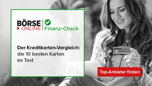 BÖRSE ONLINE Kreditkarten-Vergelich