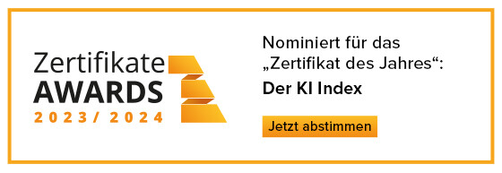 ZertifikateAwards 2023/2024: BÖRSE ONLINE KI Index