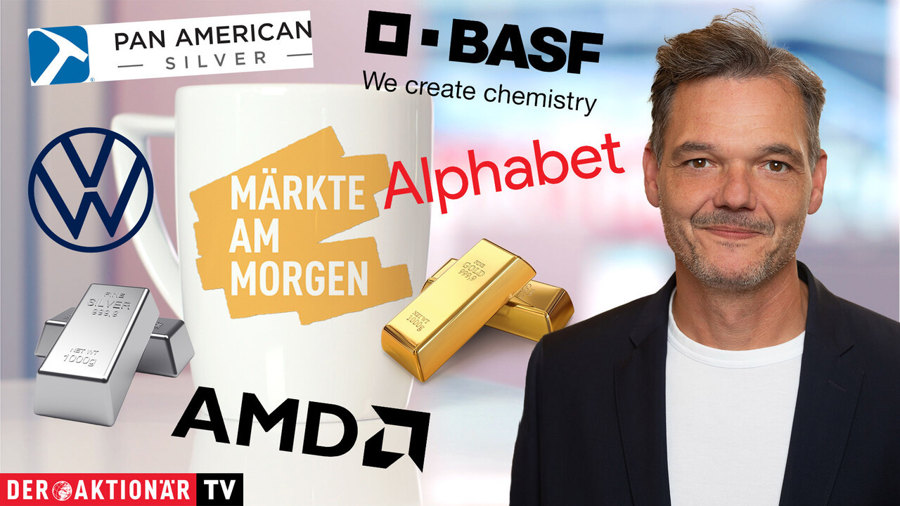 Märkte am Morgen: Anleger beim DAX vorsichtig; Silber, Gold-Rekord; Alphabet, Meta, AMD, Volkswagen, Redcare Pharmacy, BASF, Bayer im Fokus