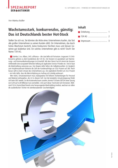 Wachstumsstark und günstig