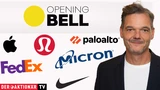 citi DowJones: Opening Bell: Wall Street steuert auf Wochengewinn zu; Nike, Fedex, Lululemon, Apple, Micron Technology, Palo Alto Networks im Fokus