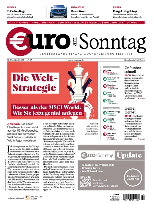 Euro am Sonntag 37/25