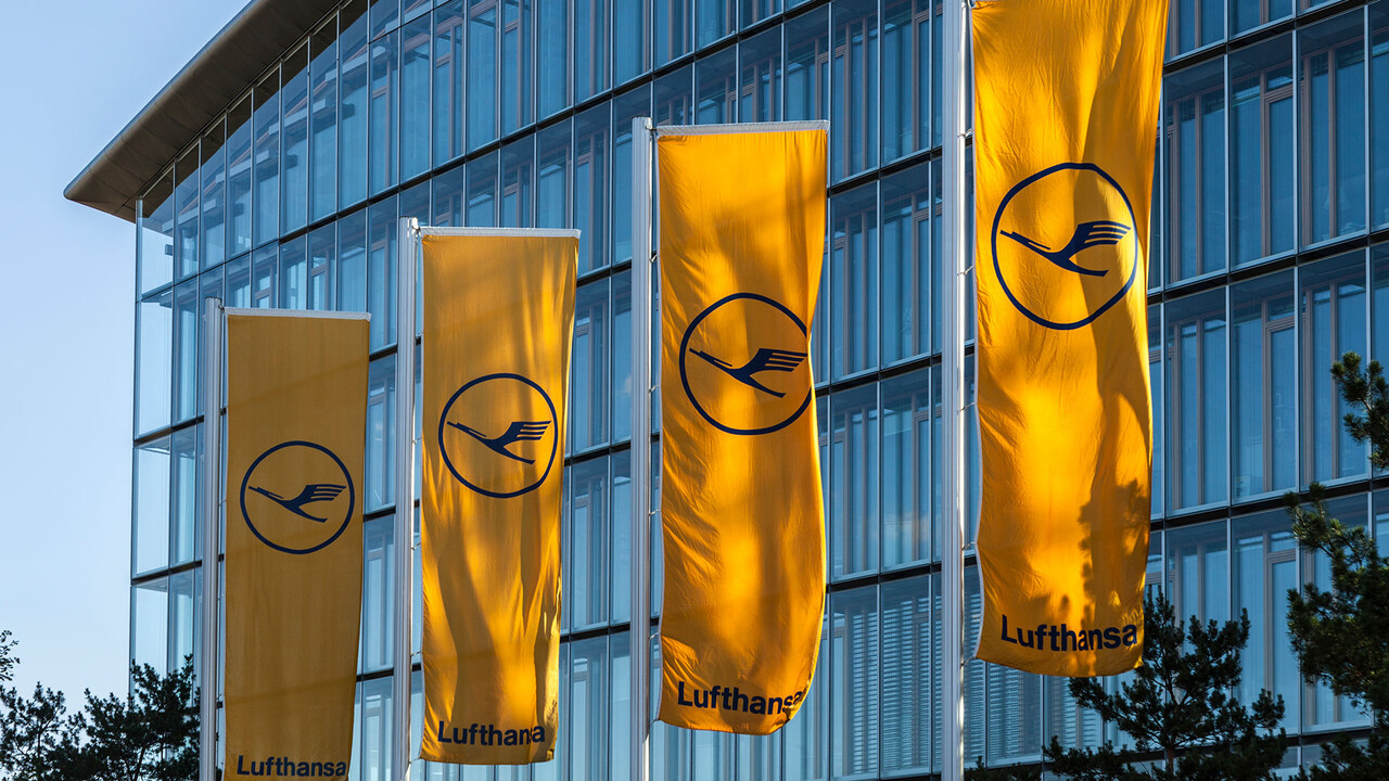 Lufthansa: Nur noch Millimeter...