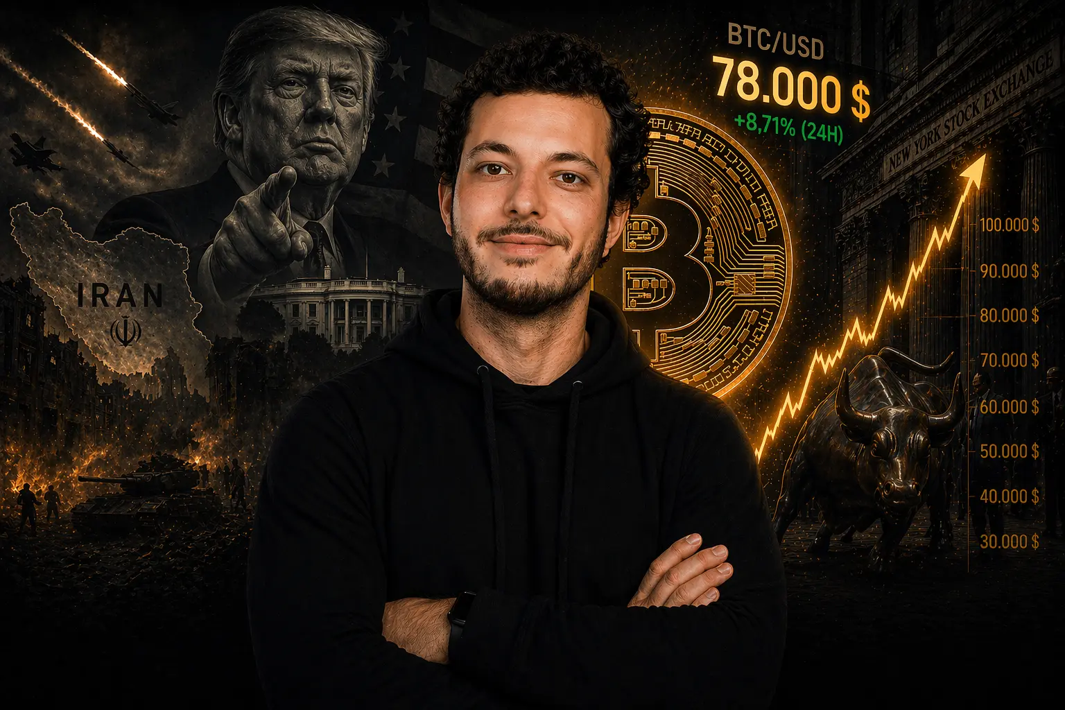 „Das ist die magische Grenze für Bitcoin“ – Blocktrainer im BÖRSE‑ONLINE‑Interview  (Foto: Blocktrainer/BÖRSE ONLINE/ChatGPT (KI-generiert))