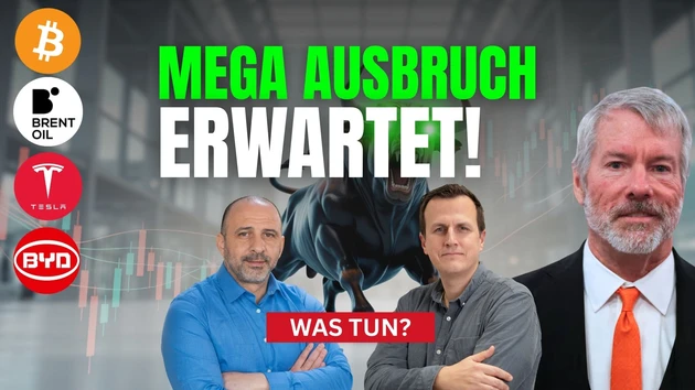 Jetzt kaufen ‑ Bitcoin bald 97.000 USD? Tesla, BYD, Brent‑Öl in der Analyse