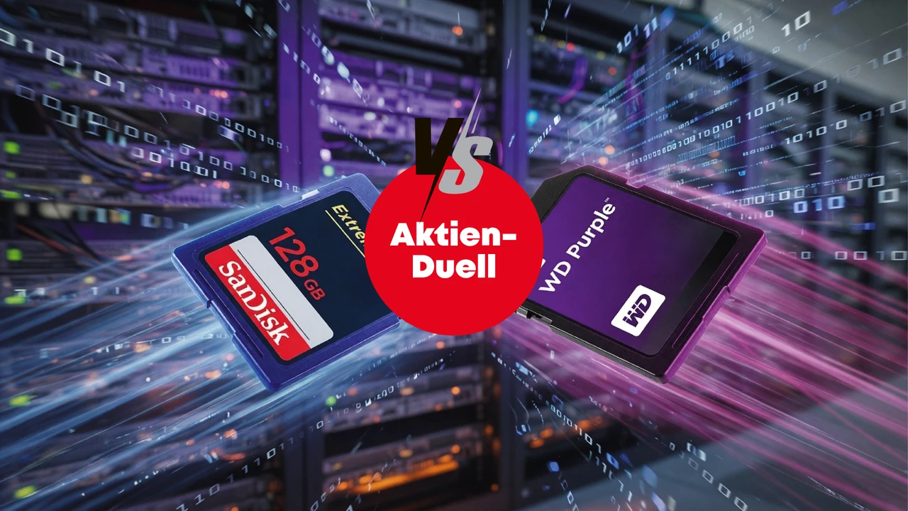 SanDisk oder Western Digital: Welche Speicher‑Aktie jetzt kaufen? 