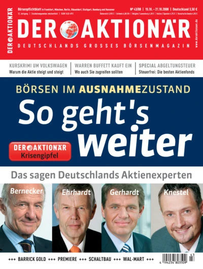 DER AKTIONÄR 43/08