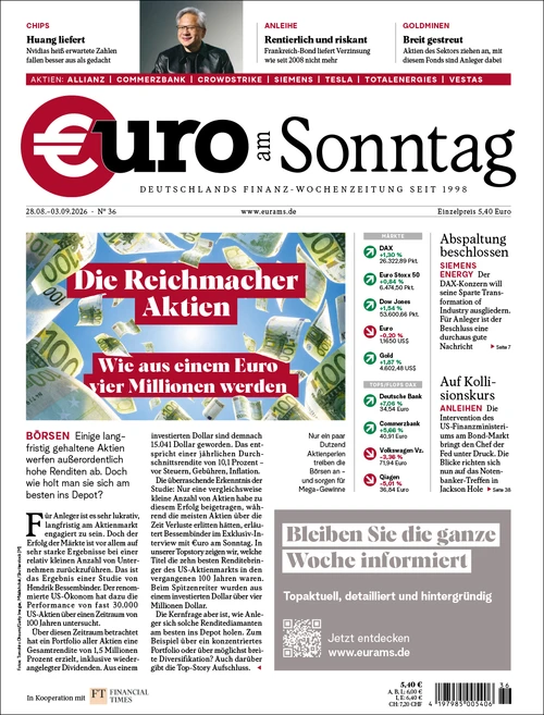 Euro am Sonntag 36/26