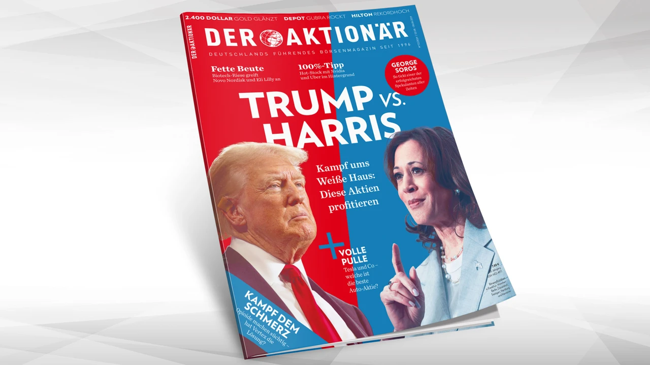 Trump vs. Harris: Diese Aktien profitieren im Showdown ums Weiße Haus