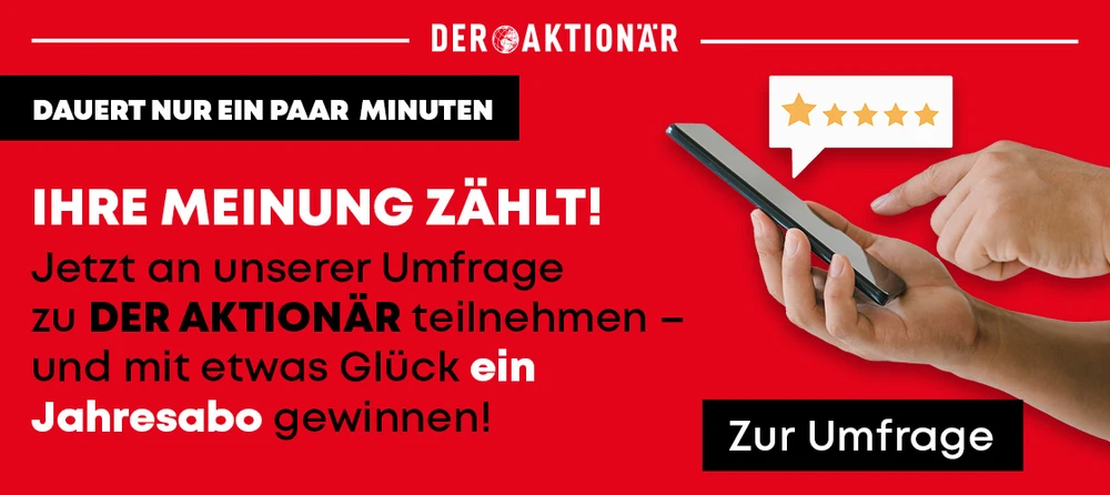 Banner Umfrage DER AKTIONÄR