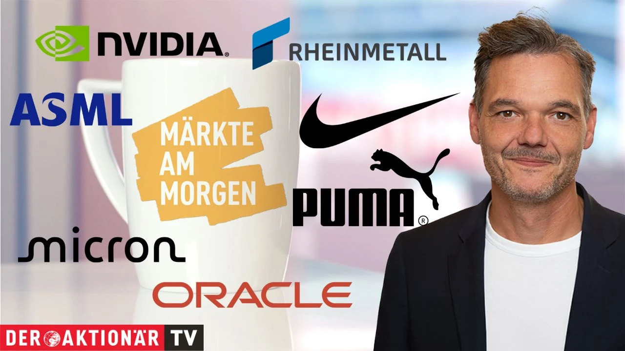 Märkte am Morgen: DAX kämpft mit 24.000‑Punkte‑Marke; Micron‑Zahlen, Rheinmetall, ASML, Puma, Aroundtown, E.on im Fokus