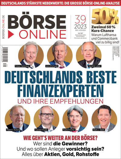 Die aktuelle Ausgabe von Börse Online: BÖRSE ONLINE 39/23