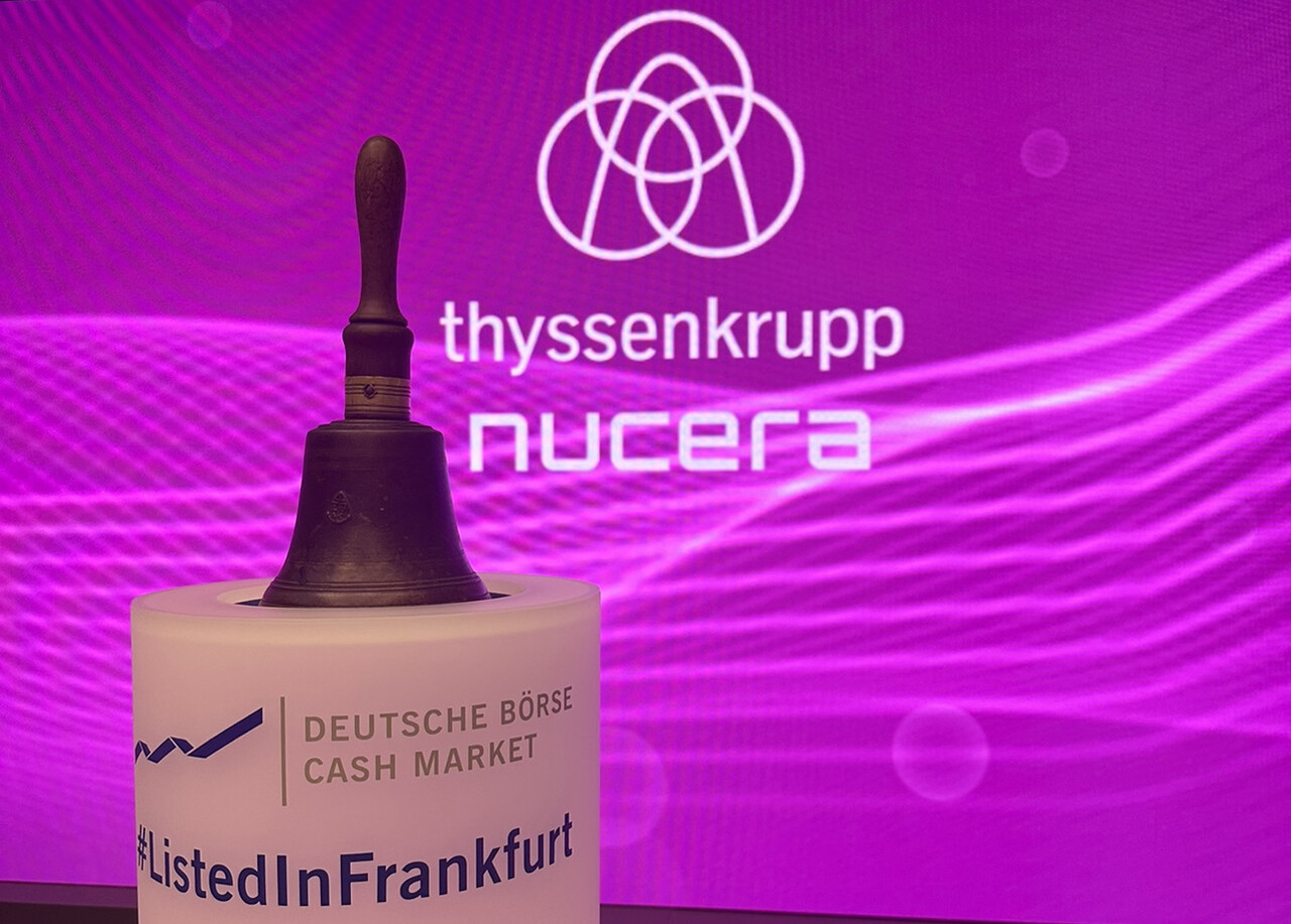 Thyssenkrupp Nucera: Top-Börsenstart – Aktie 15 Prozent vorn