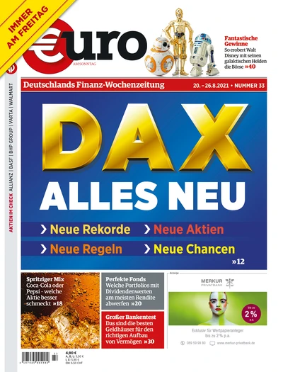 Euro am Sonntag 33/21