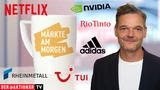 DAX: Märkte am Morgen: DAX mit Stabilisierungsversuch; Q1‑Saison, Tesla, Nvidia, Deutsche Bank, SAP, Rheinmetall, Tui, Adidas, Rio Tinto im Fokus