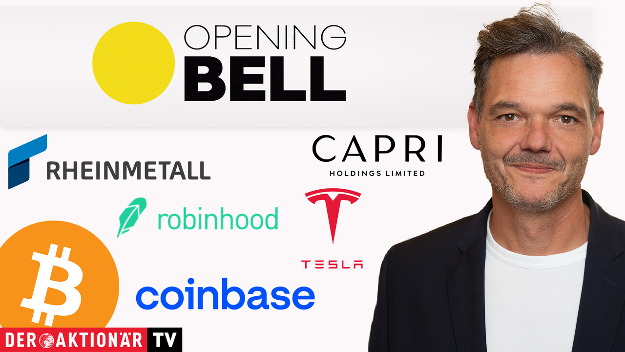 Opening Bell: Wall Street startet mit Plus in den März; Bitcoin, Robinhood, Coinbase, Tesla , Capri Holdings, Prada im Fokus