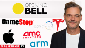 Opening Bell: US‑Anleger vor Inflationsdaten zurückhaltend; GameStop, AMC Entertainment, Apple, Novavax, Tesla, ARM Holdings, Nvidia im Fokus  / Foto: bmag