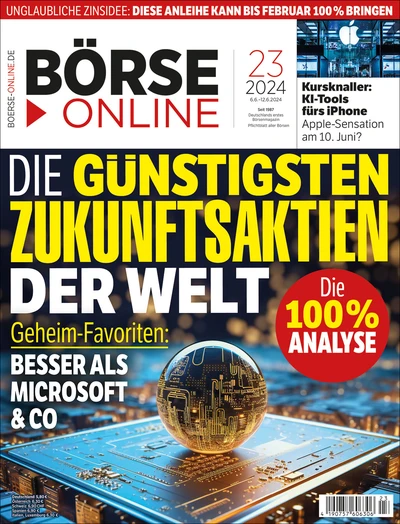 Die aktuelle Ausgabe von Börse Online: BÖRSE ONLINE 23/24