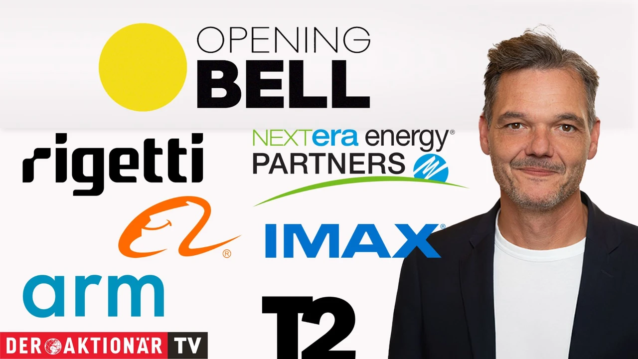 Opening Bell: Wall Street vor Feiertag fester; IBM, Rigetti, IMAX, Alibaba, NextEra Energy, Take‑Two Interactive, Arm Holdings