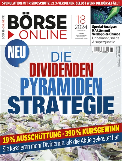 Die aktuelle Ausgabe von Börse Online: BÖRSE ONLINE 18/24