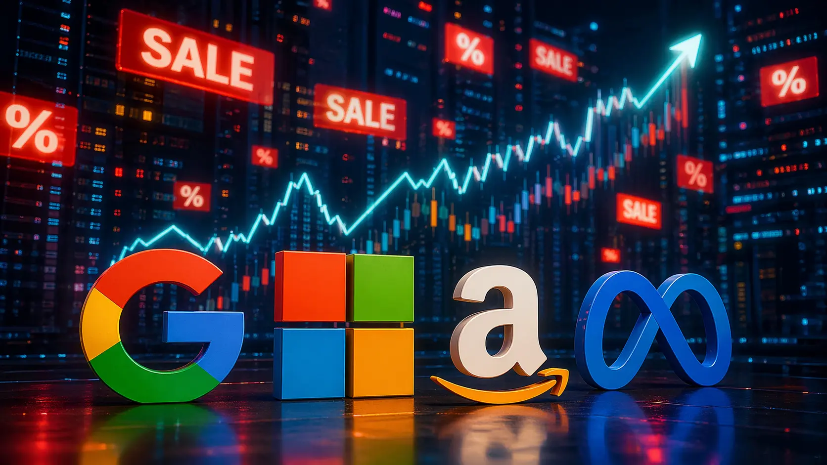 Silicon Valley‑Beben: Die Profiteure der Miliarden‑Investitionen von Microsoft, Amazon & Co.  (Foto: ChatGPT, KI-generiertes Bild)