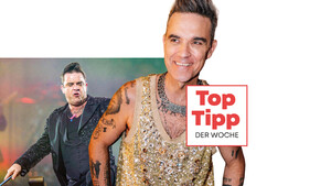 Top‑Tipp: Aktie vor dem Comeback  / Foto: Michel Utrecht/Robin Utrecht/picture alliance/dpa , Robbie Williams/Facebook