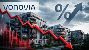 Vonovia: Zinsen rauf, Aktie runter?  / Foto: ChatGPT