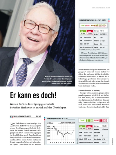 Berkshire Hathaway: Er kann es doch!