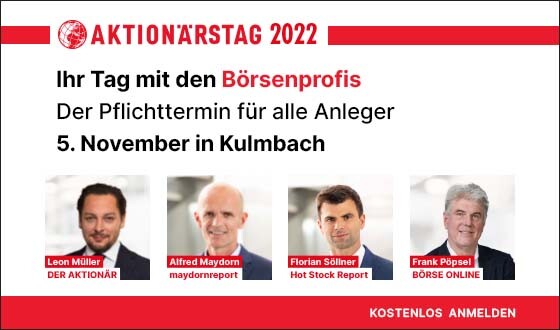 AKTIONÄRSTAG 2022 mit 19 Börsenexperten