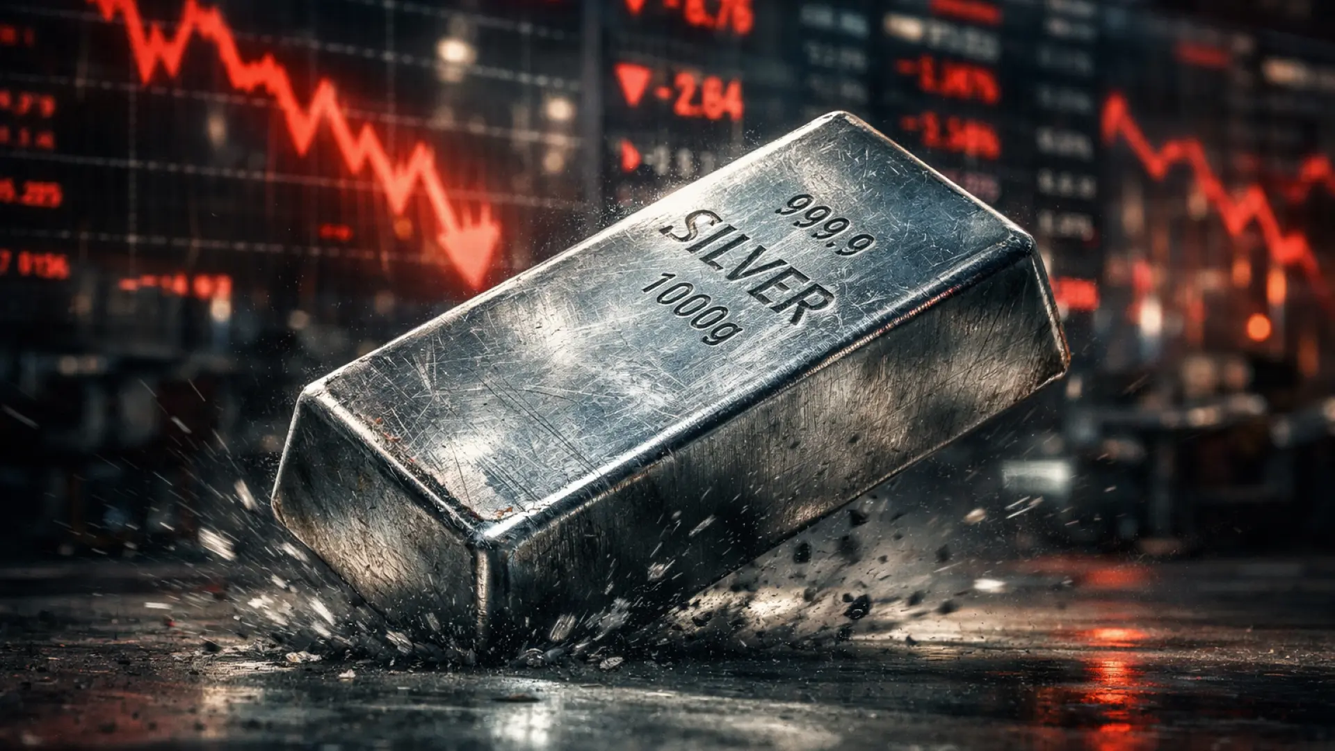 Riesen‑Verluste mit Short‑Positionen: Lösten Banken den Kursrutsch beim Silber aus? (Foto: Sora)