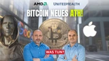 Bitcoin: Bitcoin überholt Google! Folgt Apple als Nächstes? AMD, UnitedHealth im Check