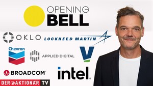 Opening Bell: Wall Street nach Job‑Daten im Plus; Oklo, Vistra Energy, Intel, Broadcom, Applied Digital, Chevron, Lockheed Martin, Frontline im Fokus  