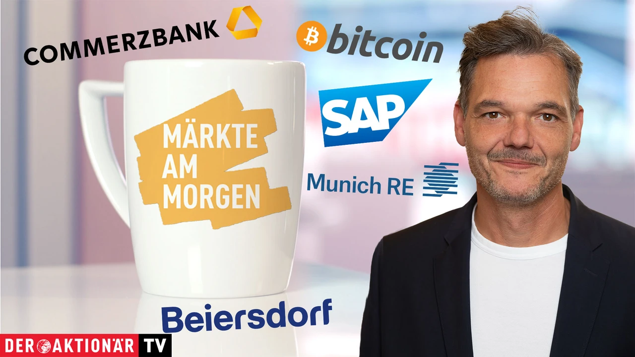 Märkte am Morgen: DAX nach Rekordhoch - gibt's heute die Zugabe? Bitcoin, MunichRe, SAP, Beiersdorf, Merck, Hensoldt, Air Liquide, Banco Santander, Commerzbank im Fokus 